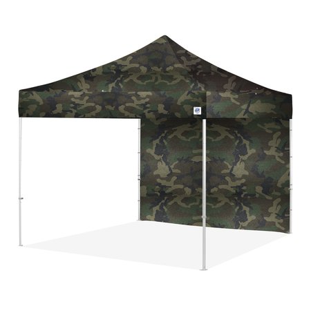 E-Z UP TAA Compliant Sidewall, 13' W x 13' H, Woodland Camo SWP313WC